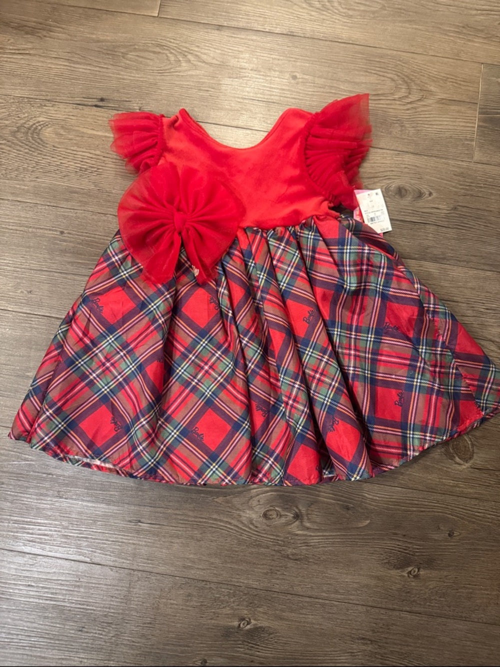 🆕 Barbie Dress with Ruffles. 3T. NWT!🎉